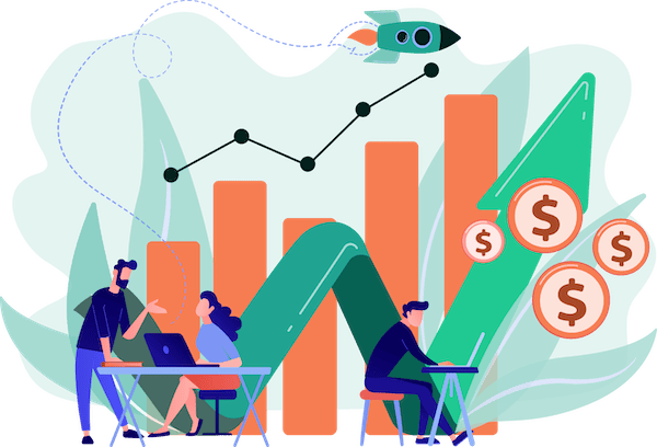 financial industry illustration